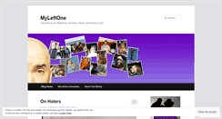 Desktop Screenshot of myleftone.com